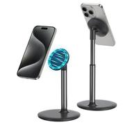 DiTouch Soporte Magnético Ajustable para Teléfono Smartphone Mesa Magnética Plegable con Anillos de Metal Compatible con mag Safe iPhone 15 Plus Pro MAX 14 13 12 Galaxy S23 Ultra S22