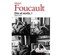 Dits et écrits: Tome 1, 1954-1975