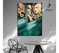Dittelle Póster de Tamara De Lempicka, belleza abstracta, arte de pared para mujer, pósteres e impresiones, cuadros de pintura en lienzo para decoración de sala de estar, 90x130cm, sin marco