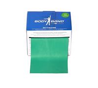 Dittmann? BodyBand Green Strong in olleto de ejercicio FTM?, banda de fitness cortada del rollo en la longitud deseada para entrenamiento de fuerza, fisioterapia y estudios de fitness. 25 metros