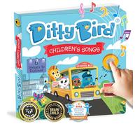Ditty Bird Children’s Songs: Mi Primer Libro de Sonido Interactivo con 6 Canciones para Aprender inglés Mientras te diviertes. Juguete Educativo bebés y niños a Partir de 1 año.