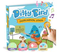 DITTY BIRD Instrumental Songs | Mi primer libro de sonidos | Los instrumentos de música | Juego educativo bilingüe muy divertido | para desarrollar el lenguaje