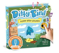Ditty Bird Interactive Funny Body Sounds Book for Toddlers 1- 3 Gift for 1 Year Old Boy Girl