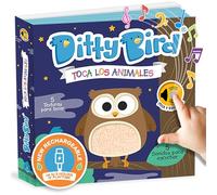 Ditty Bird Toca Los Animales Interactive Sensory Sound Book for Babies 6 - 18 Months Touch and Feel Spanish Books with Textures Early Learning Toy for Infant