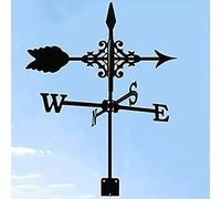 DITUDO Veleta de Viento,Veleta de Viento para Techo,Veleta Jardin,Veleta de jardín con Revestimiento antioxidantepara el Viento indicador de dirección y Techo,decoración de jardín