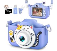 DITUPAN Cámara selfie mejorada para niños y bebes, regalo de festival de cumpleaños de Navidad para niños, cámara digital para niños de 3, 4, 5, 6, 7, 8, 9, 10, 11, 12 años