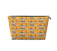 DITXIT Gudetama - Bonita bolsa de cosméticos de viaje, organizador de maquillaje, bolsa de aseo con cremallera, monedero para mujeres y niñas, Gudetama Lindo, Talla única