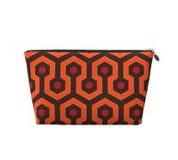 DITXIT Gudetama - Bonita bolsa de cosméticos de viaje, organizador de maquillaje, bolsa de aseo con cremallera, monedero para mujeres y niñas, Alfombra de hotel con vista panorámica, Talla única