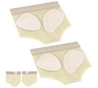 DiULi Almohadilla Ballet Tangas de Pie, Almohadillas para Danza Antideslizantes, Plantillas Metatarsianas para Pies, Cojines de Ballet Pies Mujeres Niñas, Gimnasia Yoga Latín Ritmica y Diario(Talla M)