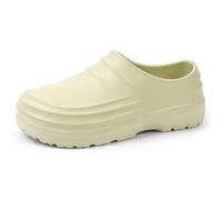 DiULi Zuecos Sanitarios Flotantes Mujer Hombre, Zapatos de Trabajo Antideslizantes, Zuecos de Chef Unisex Adulto, Cerrados Impermeables, Zapatos EVA Ligero para Cocina Hogar Jardin Exterior EU38-39