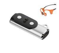 Diuyzoc Adaptador de carga para auriculares, amplias aplicaciones, 3,28 x 1,18 cm, adaptador de carga magnético Mojo, cargador de auriculares de conducción ósea, fácil de usar, para viajes, correr al