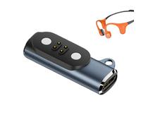 Diuyzoc Adaptador de carga para auriculares, amplias aplicaciones, 3,28 x 1,18 cm, adaptador de carga magnético Mojo, cargador de auriculares de conducción ósea, fácil de usar, para viajes, correr al