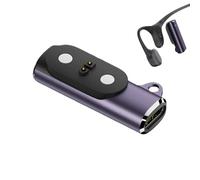 Diuyzoc Adaptador de carga para auriculares, amplias aplicaciones, 3,28 x 1,18 cm, adaptador de carga magnético Mojo, cargador de auriculares de conducción ósea, fácil de usar, para viajes, correr al