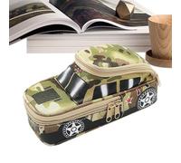 Diuyzoc Car Pencil Pouch, Large Capacity Camouflage Pencil Bag, Stylish Multipurpose Pen Bag, Large Capacity Pen Maker Pencil Pouch, Office Organizer Simple, Easy To Use, Portable for Markers Eraser