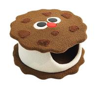 Diuyzoc Cave Cat, Lavable fácil de Limpiar, 19.68 x 7.87 Pulgadas, Cama de Gatito, de Mascotas, Estilo de escondite cálido, para Dormir en Interiores y Tiempo de Juego del apartamento