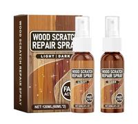 Diuyzoc Wood Scratch Repair | Instant Fix Scratch Remover Spray | Floor Polish and Restorer | Natural Shine Wood Polish | Scratch Remover | Long Lasting For Wood Floors Wood Floor Scratch Repair