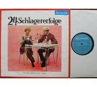 div. Künstler - 24 Schlagererfolge / Aus den Jahren 1910 - 1934 / Bildhülle / baccarola # 71424 ZU / Deutsche Pressung / 12" Vinyl Langspiel Schallplatte / Brigitte Mira / Heinz Maria Lins / Willi Rose / Friedel Lohr / Ina Brosow / Erwin Hartung / Rudolf Scherfling / Jean Löhe / Ingmar Börge / Geschwister Haas / Die Monacos / Die Colombinos