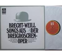div. Künstler - BRECHT-WEILL SONGS AUS DER GREIGROSCHEN-OPER / Bildhülle 1968 / HELIODOR BIBLIOTHEK # 2571 030 / Helmut Qualtinger / Karin Baal / Martin Held / Hannes Messemer / Hanne Wieder / Franz Josef Degenhardt / Berta Drews u.a. /Musikalische Leitung: James Last