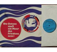 div. Künstler - Die Ostsee muß ein Meer des Friedens sein! 1983 Bildhülle ETERNA # 8 15 142 Freier Deutscher Gewerkschaftsbund DDR