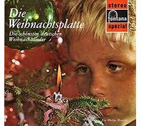 div. Künstler - Die Weihnachtsplatte / Die schönsten deutschen Weihnachtslieder / Bildhülle mit ORIGINAL Firmen-Werbe-Innenhülle / fontana spezial # 700 140 WGY / Holländische Pressung / 12" Vinyl Langspiel Schallplatte / Knabenchor Eppendorfer Gymnasium, Hamburg Ltg. Heinz Zabel / Günter Jeroschewitz / Sven Nicolai / Kinderchor Erich Bender / Jugendchor Vera Schink / Bergedorfer Kammerchor Ltg. H. Wormsbächer
