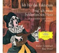 div. Künstler - GRUMBACH, RAINER / STREICH, RITA / Ich bin das Faktotum / Frag´ ich mein beklomm´nes Herz / DER BARBIER VON SEVILLIA (ROSSINI) / Bildhülle mit ORIGINAL Kunststoffinnenhülle / 1964 / DEUTSCHE GRAMMOPHON GESELLSCHAFT # 121 609 / Deutsche Pressung / 7" Vinyl SP Single-Schallplatte /