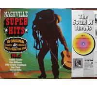 div. Künstler - NASHVILLE SUPER HITS / 16 ORIGINAL Country & Western HITS FROM THE USA / VOL. 2 / 1976 / Bildhülle mit ORIGINAL illustrierter Firmen-Werbe-Innenhülle / abc Dot # 27648 ET / Deutsche Pressung / 12" Vinyl Langspiel Schallplatte / Freddy Fender / Don Williams / Billy "Crash" Craddock / Roy Clark / Narvel Felts