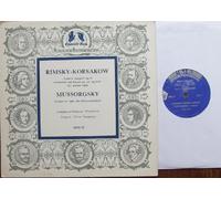 div. Künstler - RIMSKY-KORSAKOW / "Capricco espagnol!" op. 34 Introduction und Marsch aus "Le Coq d or" (Der goldene Hahn) / MUSSORGSKY / Vorspiel zKhowantschina" / Symphonie-Orchester Winterthur Dirigent: Victor Desarzens / ca. 1955 / Schrifthülle / Concert Hall MUSIKALISCHE MEISTERWERKE SERIE / MMS # MMS-57 / Deutsche Pressung / 10" Vinyl Langspiel Schallplatte