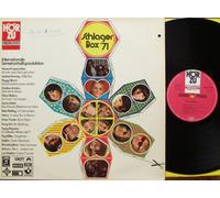 div. Künstler - Schlager Box ´71 / Internationale Gemeinschaftsproduktion / HÖR ZU LANGSPIELSCHALLPLATTE /1971 / / Bildhülle mit ORIGINAL Firmen-Werbe-Innenhülle / HÖR ZU # SHZE 309 / Deutsche Pressung / 12" Vinyl Langspiel Schallplatte