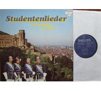div. Künstler - Studentenlieder (Alt-Heidelberg, du feine...) Was Studenten singen / Wenn die Gläser klingen / Theo Altmeyer / Walter Hauck / Sängerschaft in der D. S. (WeimarerCC.)"Borussia" Berlin, SFB-Orchester, Ltg. Werner Eisbrenner / Michael Robens / Bildhülle / PHILIPS # 840 455 PY / Deutsche Pressung / 12" Vinyl Langspiel Schallplatte