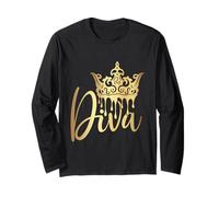 Diva Crown Afro Mujeres Africanas Manga Larga