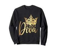 Diva Crown Afro Mujeres Africanas Sudadera