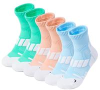 DIVABONNA Calcetines Deporte Mujer - Calcetines Running - Sin Costuras, Antiampollas, Antideslizantes, Transpirables - Ideales para Correr, Ciclismo y Gimnasio - 3 Pack
