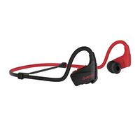 Divacore - Redskull - Auriculares Deportivos inalámbricos - Interior/Exterior - Ajuste Resistentes al Agua, al Polvo y al Sudor - Micrófono Incorporado - Batería de 10 Horas - Rojo