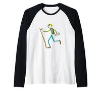 Divagando Camiseta Manga Raglan