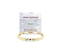 DivaGlamz For Memorial - Anillo de corazón pequeño con alas para mujer, con texto en inglés "I'Ll Hold You In My Heart", anillos personalizados de acero inoxidable tallado en acero inoxidable