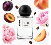 divain.101 100 ml | Perfume Mujer | Fragancia Floral Almizcle | Primavera | Moderado