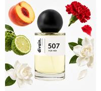 divain.507 100 ml | Perfume Mujer | Fragancia Floral Especiado | Primavera | Moderado