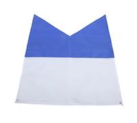 Dive Boat Alpha Flag Ligero Buceo Azul Blanco Banderas 70x60cm Poliéster Diver Down Flag con Colores Brillantes para Snorkel Actividades Submarinas