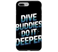 Dive Buddies Do It Deeper Summer Scuba Buceo Carcasa para iPhone 7 Plus/8 Plus