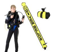 Dive Buoy - Safety Sausage Diving 3,77 pies, nailon tejido 210D TPU recubierto duradero impermeable Buoyancy Gear| Underwater Swimming Accessory With Reinforced Material Construction For Diving Saf
