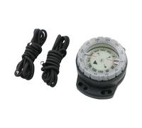Dive Compass Scuba - Waterproof Underwater Marine Compass | Glowing with Side Window and Rope, Scuba Diving Accessory for Navigation, Snorkeling, Freediving, Boating