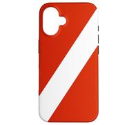 Dive Flag Diver Down - Bandera de Buceo Carcasa para iPhone 16