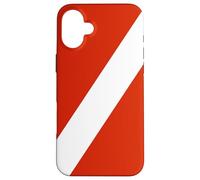 Dive Flag Diver Down - Bandera de Buceo Carcasa para iPhone 16 Plus