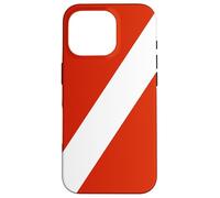 Dive Flag Diver Down - Bandera de Buceo Carcasa para iPhone 16 Pro