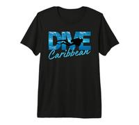 Dive The Caribbean Scuba Buceo Trip Diver tee Camiseta Premium