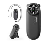 Diveblues Mini Ventilador de Mano Portátil Turbo, Hasta 16 Horas de Batería, Recargable USB 4000mAh, 5 Velocidades Ajustables, Ventilador de Bolsillo para Viajes, Exterior, Conciertos y Dar Regalos