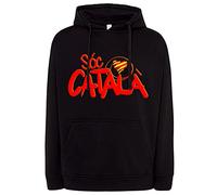 Diver Bebé Sudadera sóc català - Negro, XL