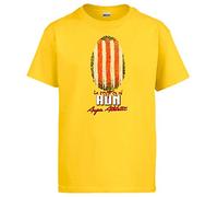 Diver Camisetas Camiseta lo Tengo en mi ADN futbolero de Athletic - Amarillo, 12-14 años