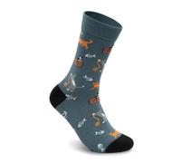 DIVER SOCKS Calcetines mujer divertidos-Calcetines altos mujer de algodon con dibujos-calcetines estampados de colores y validos desde la talla 36-40