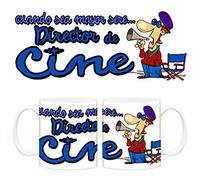 Diver Tazas Taza Cuando Sea Mayor seré Director de Cine - Cerámica
